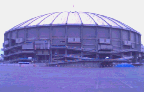 HEY! This Seattle Kingdome demolition simulation looks real!